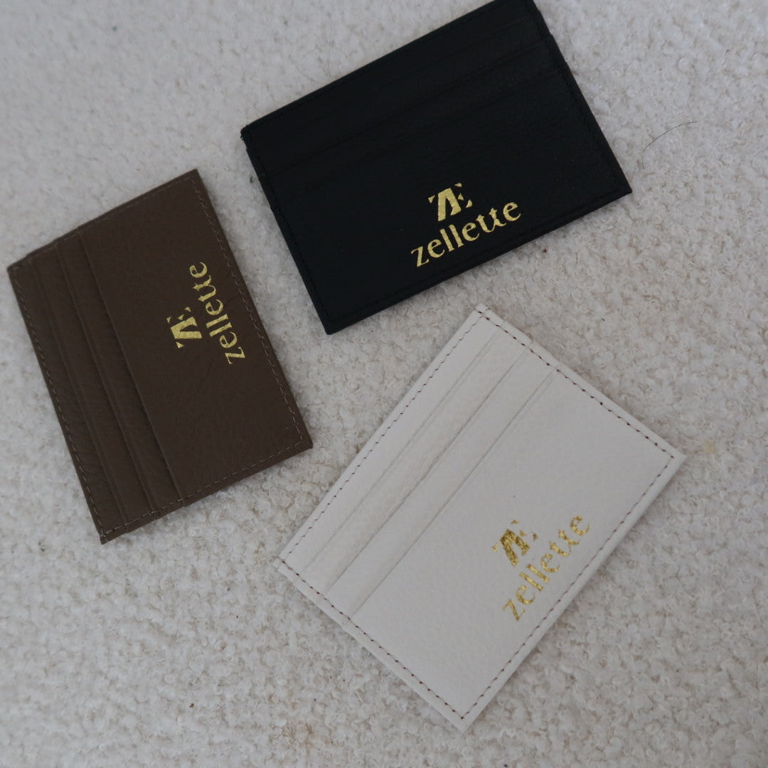 zellette card holder Brown