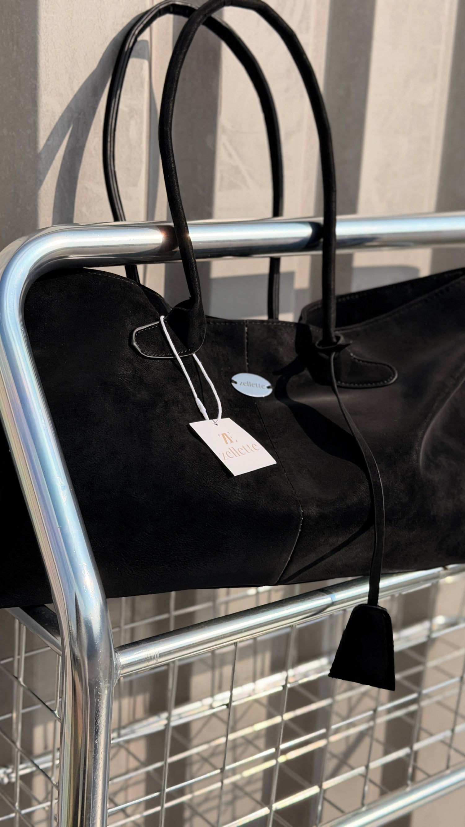 ovide tote black/Silver