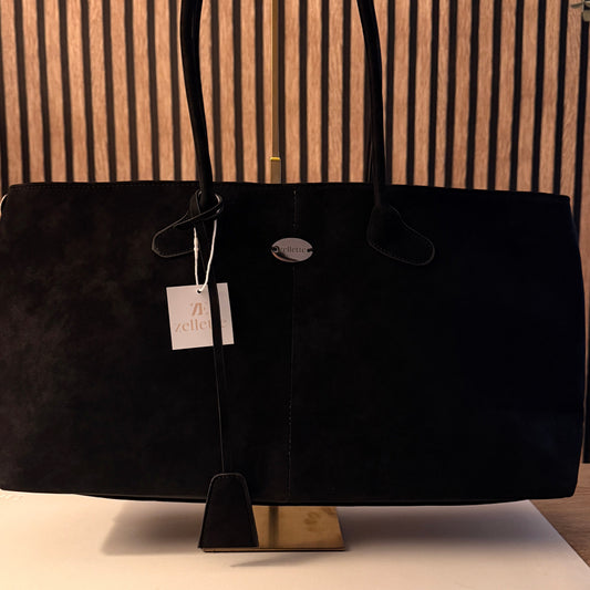 Ovide tote silver hardware