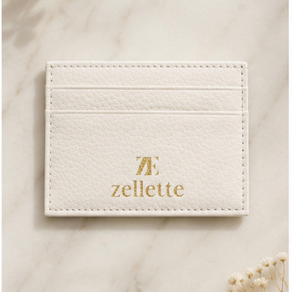 Zellettte Card holder cream