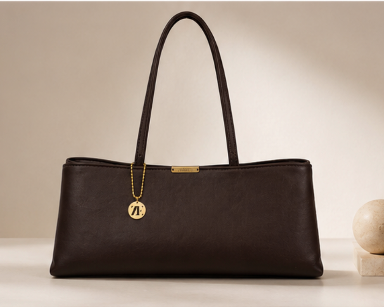 Romaine bag brown